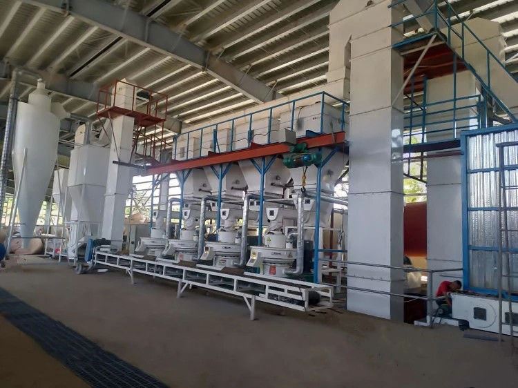 sunflower husk pellet production line
