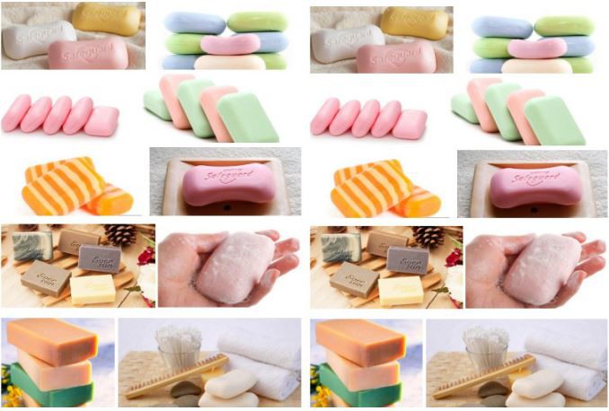 laundry soap and toilet soap