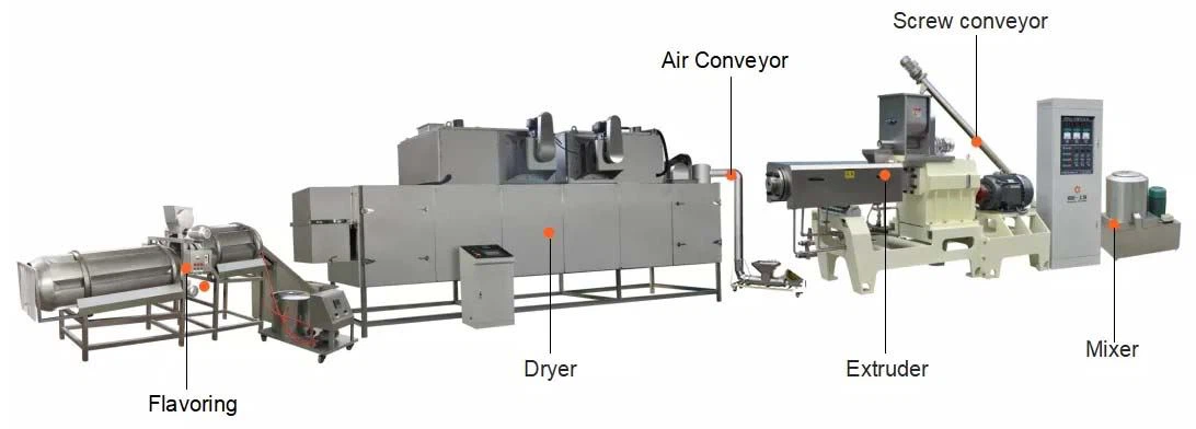 puffed snack foods making machines puffed snack foods making machines