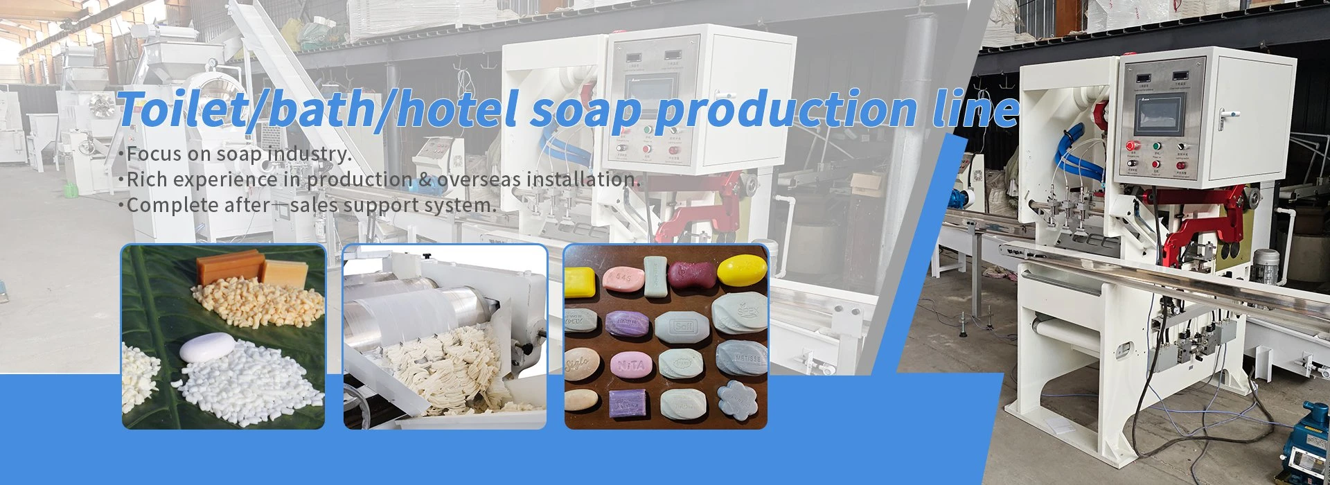 soap production line