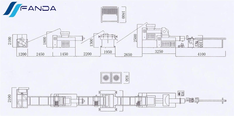 2000Kgh Laundry soap finishing line 2000Kgh Laundry soap finishing line