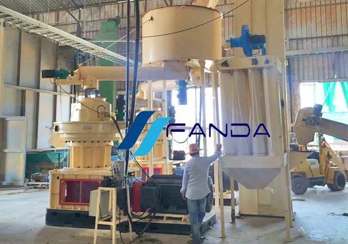 Vertical Ring Die Pellet Plant
