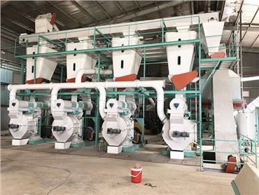 1-10T/H Complete Biomass Wood Sawdust Pellet Production Line