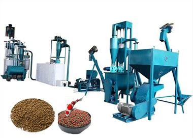 Complete Floating Fish Feed Pellet Production Line