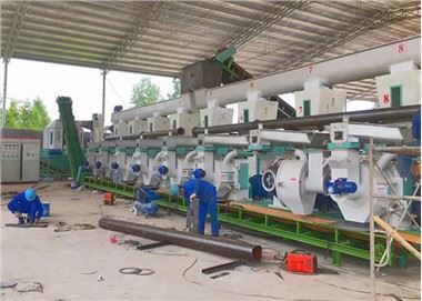 Complete Sawdust Pellet Plant